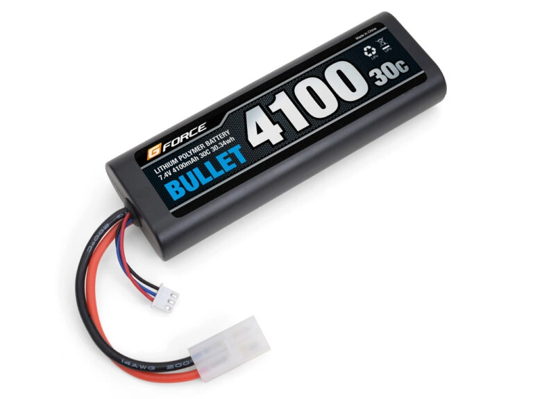 GFORCE BULLET LiPo 7.4V 4100mAh
